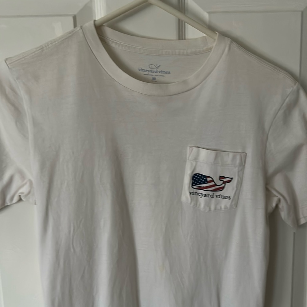 Boys short sleeve tee Vineyard Vines American Flag design